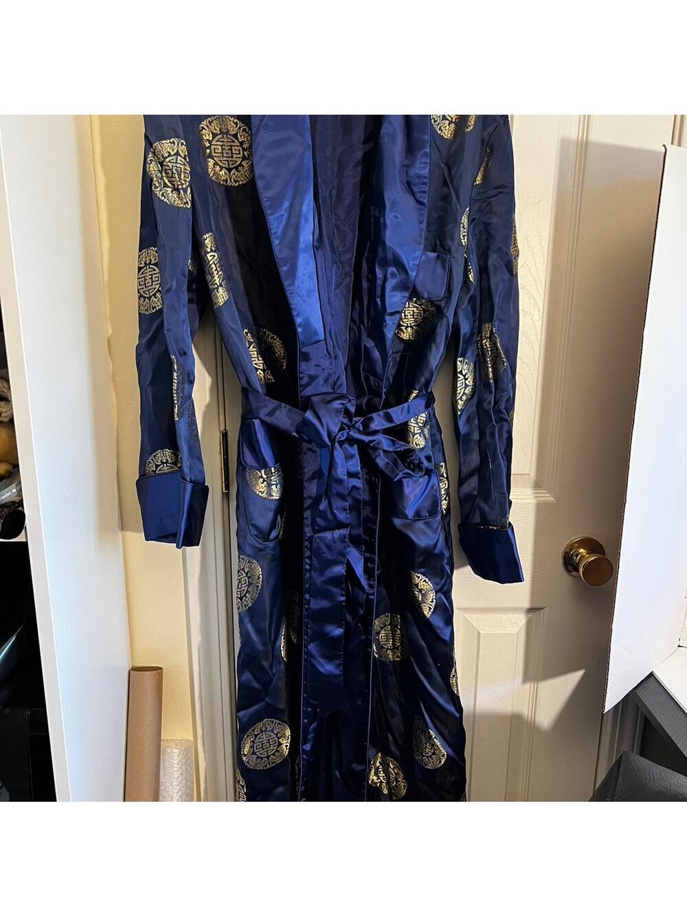 Vintage solz squirrel navy blue